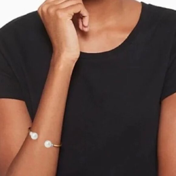 KATE SPADE • Pearls of Wisdom Cuff Bracelet NWT - Picture 2 of 8